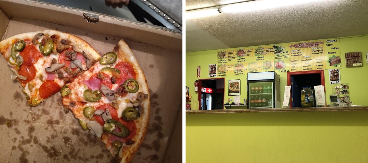 King's Mena Pizza Menu